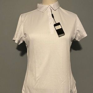 NWT woman’s Loft8 white golf shirt